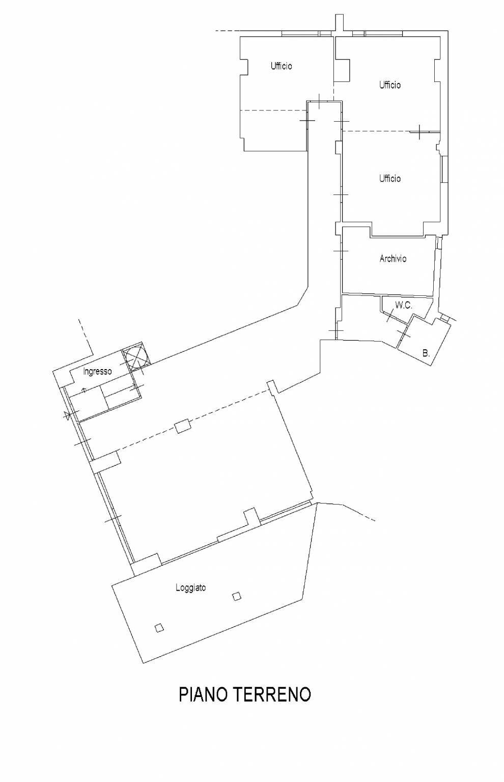 Ufficio via dei Macelli, Signa - planimetria 1