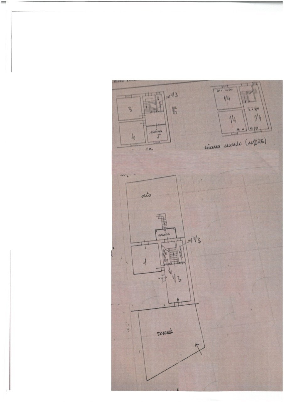 planimetria - Villa Via del Bisenzio, Vernio - planimetria 1