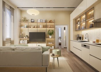 zona giorno - Bilocale Via Sirtori  1, Carate Brianza - foto 2