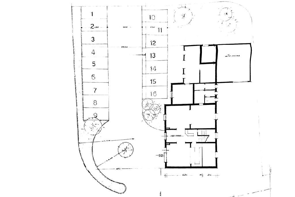 Hotel - Accommodation facility Strada Cartoccio, Novellara - floor plans 1