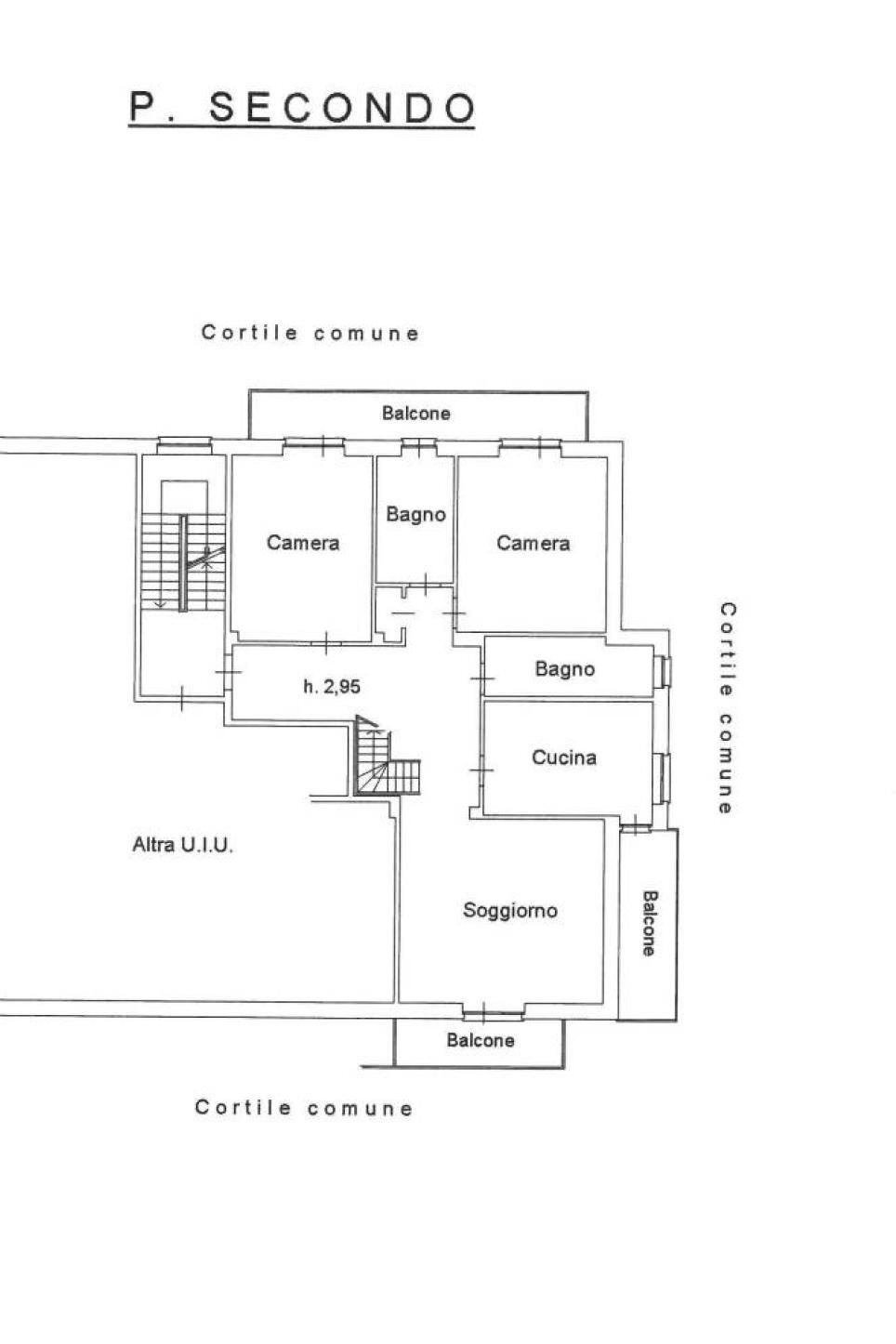 Quadrilocale via Superga, 13, Carmagnola - planimetria 1