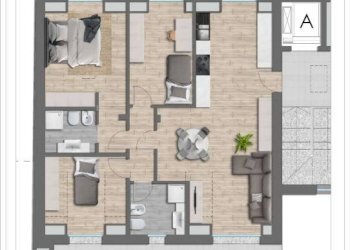 Two-room apartment Lissone - photo 8