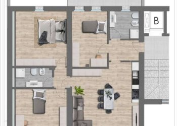 Two-room apartment Lissone - photo 13