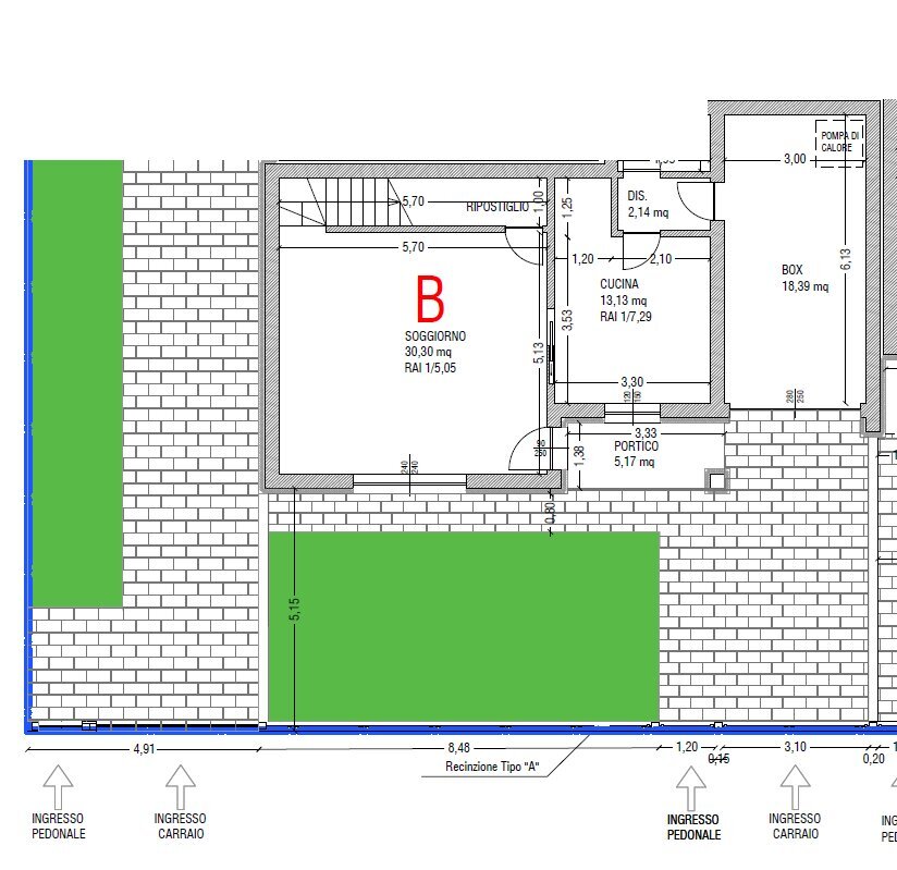 PT SAN POLO.png - Villa Trifamiliare Brescia - planimetria 1