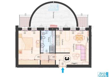 Bilocale via Santa Maria Goretti, 12, Inzago - foto 2