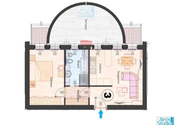 372942732.jpg - Two-room apartment via Santa Maria Goretti, 12, Inzago - photo 13