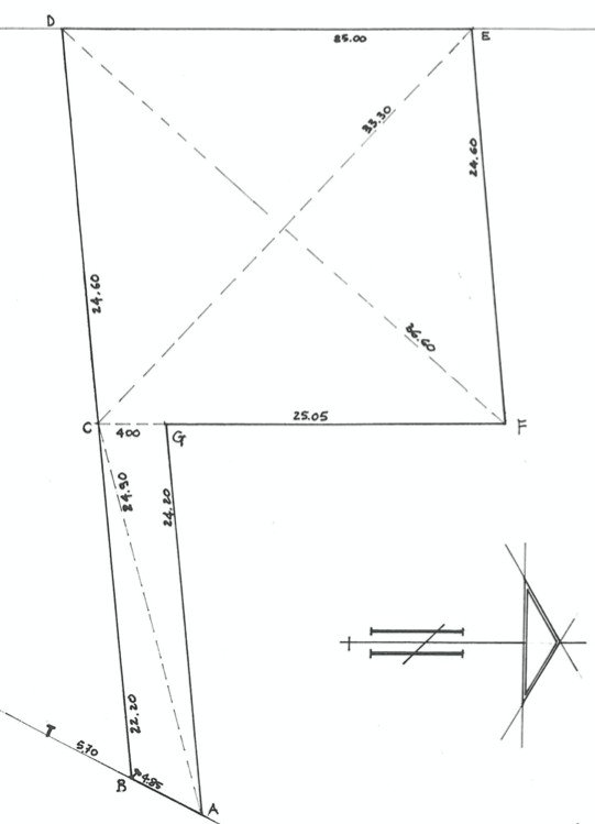 Agricultural land via Rivolta, Cassano d'Adda - floor plans 1