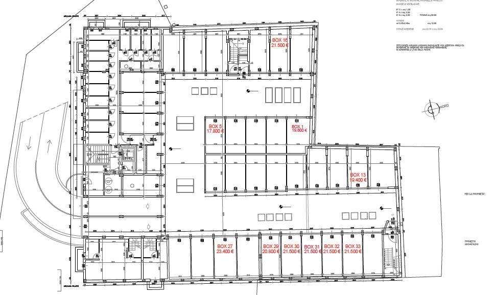 Planimetria - Box via dei Chiosi, 6, Inzago - foto 2