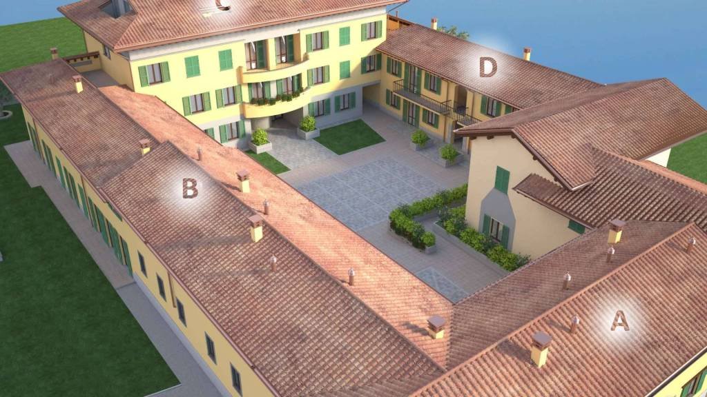 Cortile interno - Box via dei Chiosi, 6, Inzago - foto 3