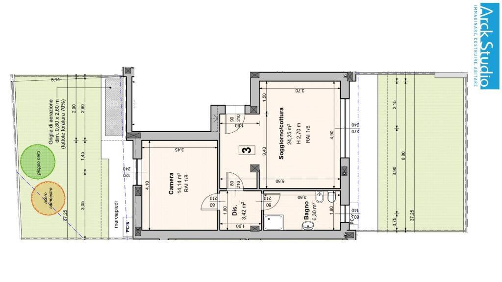 ARCKSTUDIO - Bilocale via Guglielmo Marconi, 8, Cassano d'Adda - foto 2