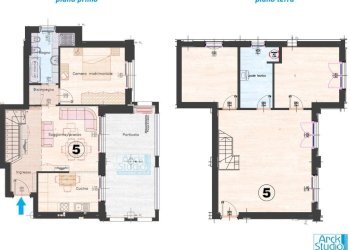 Planimetria - Appartamento via Nino Bixio s.n.c, Inzago - foto 14