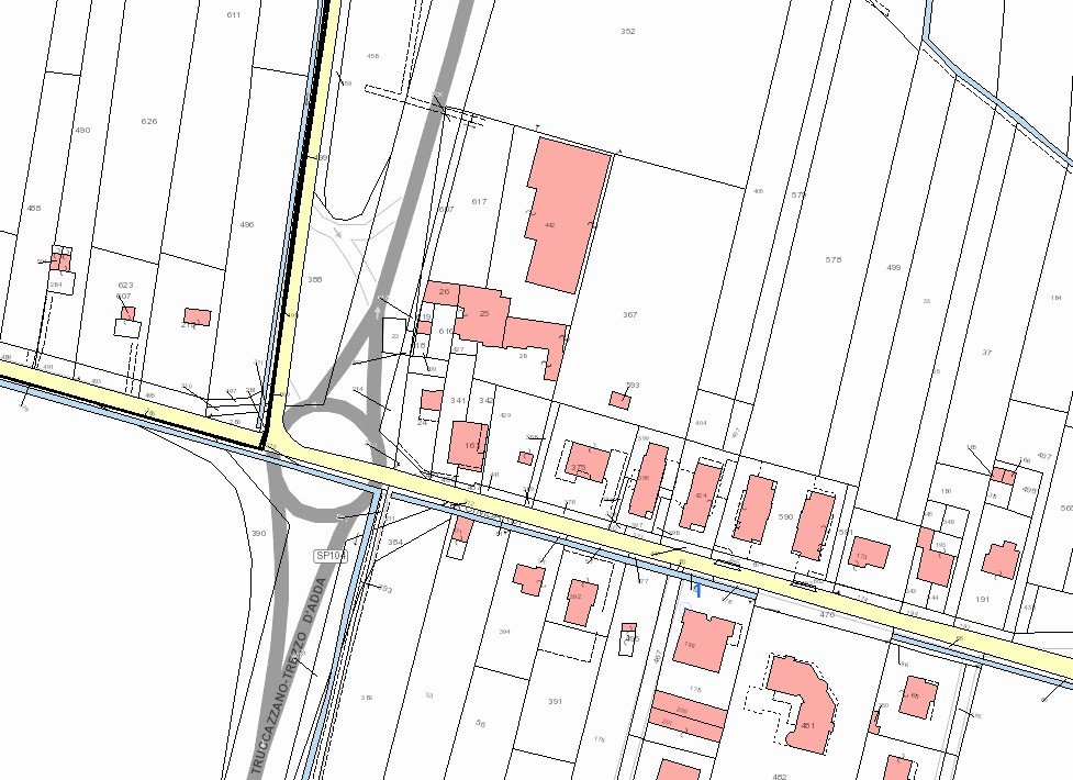 Villa via Cimbardi, 100, Cassano d'Adda - planimetria 1