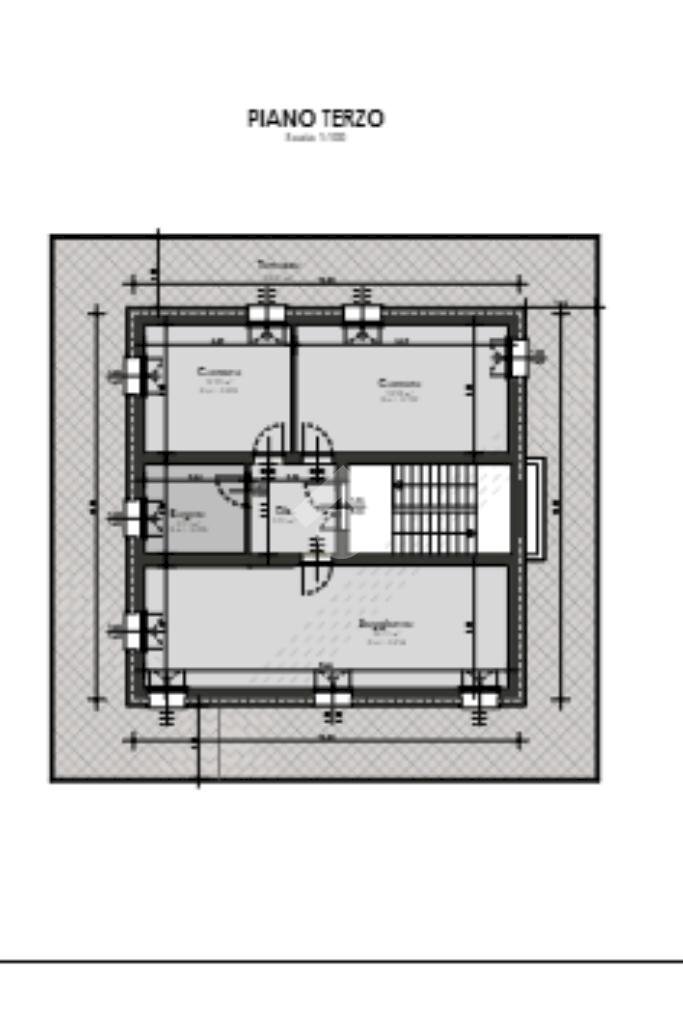 Four-room apartment Via Giardini Sud, Formigine - floor plans 1