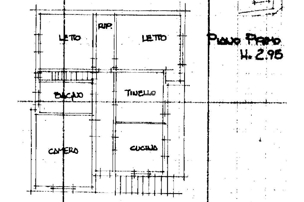 Independent house Via podgora, Mirandola - floor plans 1