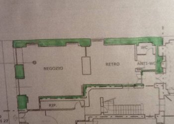 Planimetria - Shop via Alessandro Manzoni, 27, Torino (neighborhood Centro) - photo 31