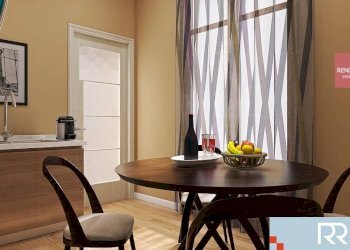 Cucina (rendering) - Three-room apartment via San Martino, 17, Moncalieri - photo 9