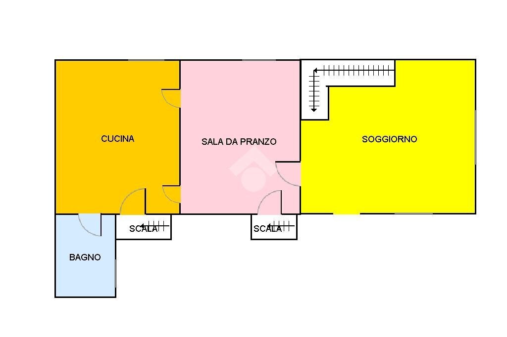 Apartment Via Capello, Rivoli - floor plans 1