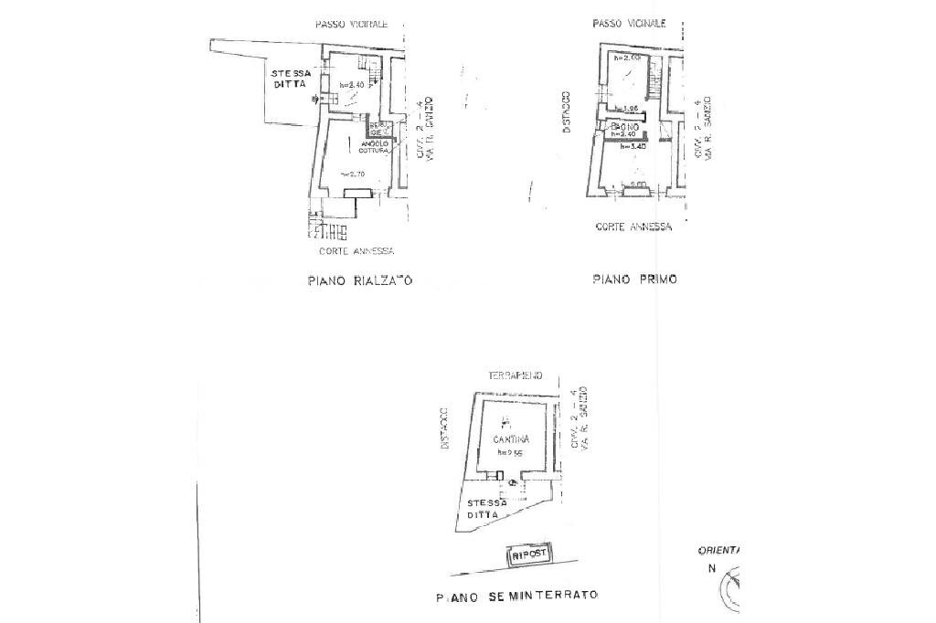 Casa semi indipendente Via Raffaello Sanzio, Sant'Olcese - planimetria 1