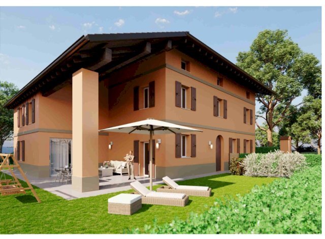porzione con portico - Appartamento in Villa Strada Corletto Sud, Modena (zona Cognento) - foto 1