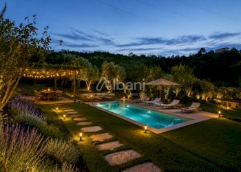 IN382_RENDER GIARDINO ESTERNO CON PROPOSTA PISCINA - Casa indipendente Via della Lobbia, La Spezia - foto 5