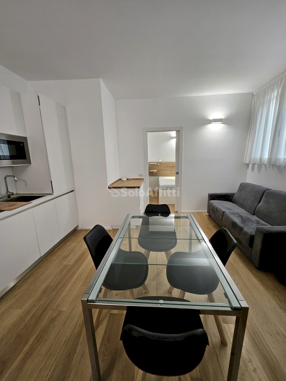 zona giorno - Two-room apartment Via Stromboli 14, Milano (neighborhood Washington) - photo 2