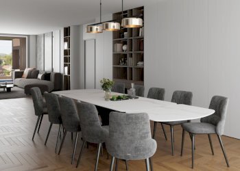 A4 - SOGGIORNO PRANZO.jpg - Attico Via Giammatteo 39, Lecce - foto 23