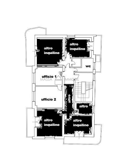 2.jpg - Ufficio Via Cesare Beccaria 9, Massa - planimetria 1