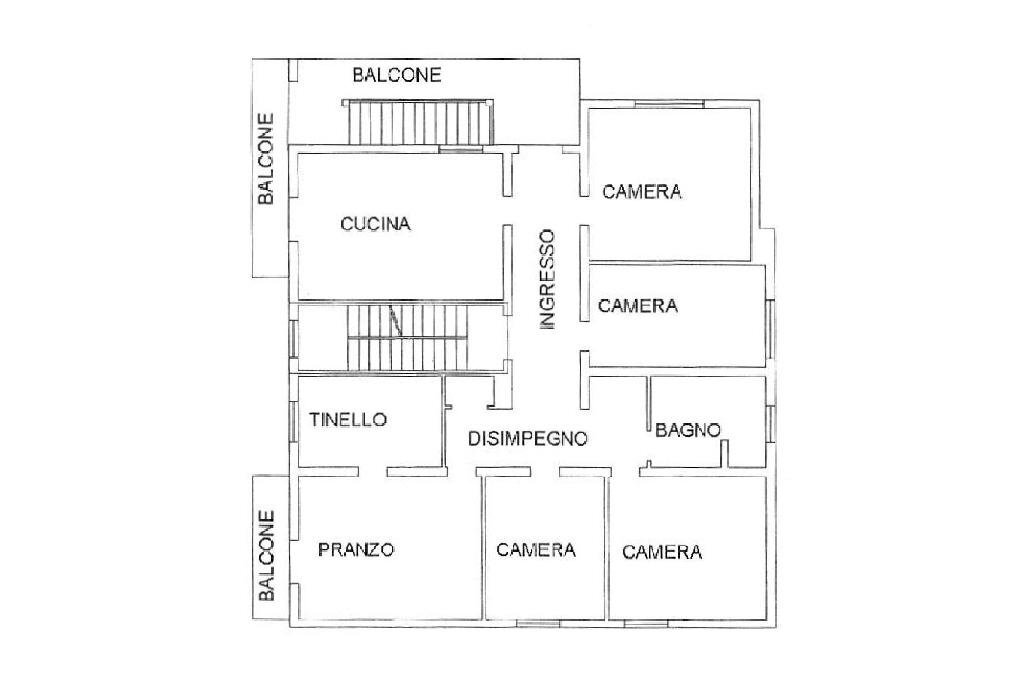 Appartamento Via Ferdinando Magellano, Fiorano Modenese - planimetria 1