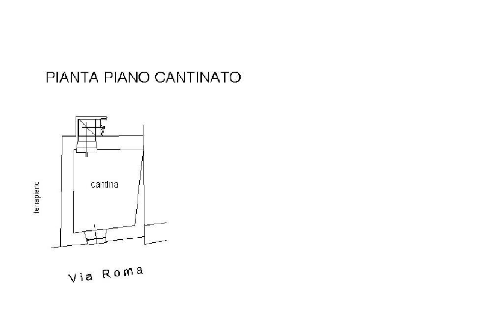 Casa semi indipendente Via Roma, Magnano - planimetria 1