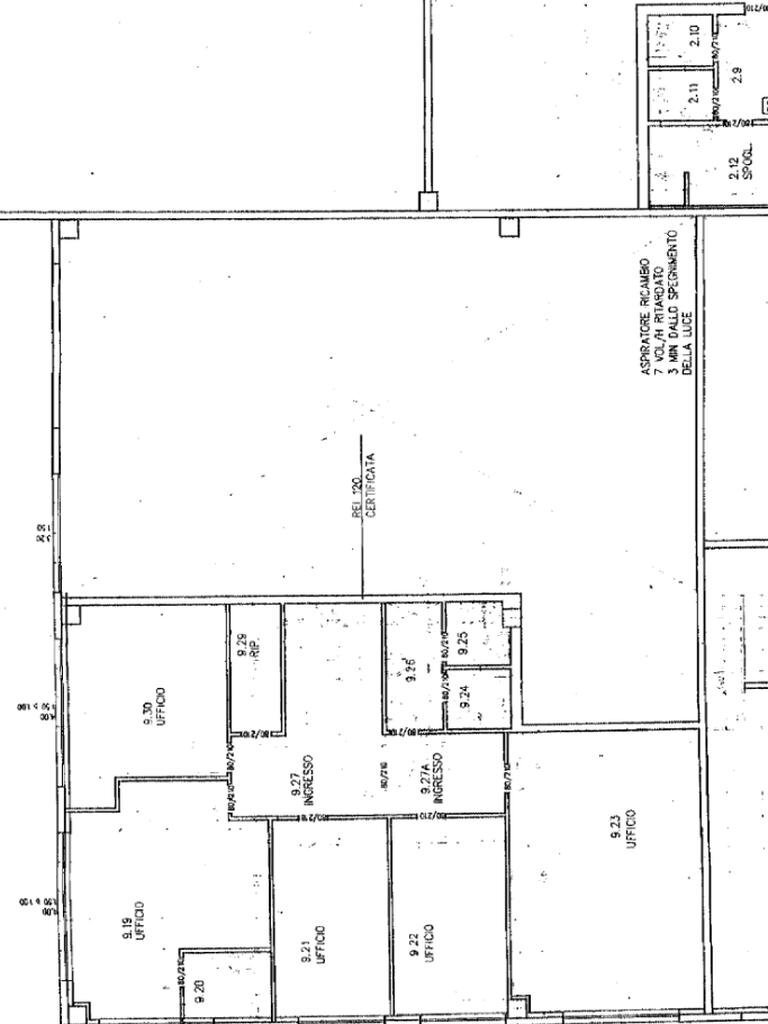 Office via cartiera, Sasso Marconi - floor plans 1