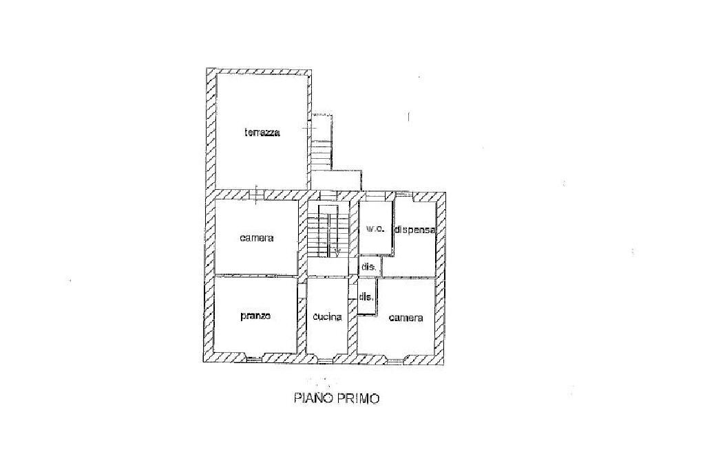 Casa semi indipendente Via IV Novembre, Serramazzoni - planimetria 1