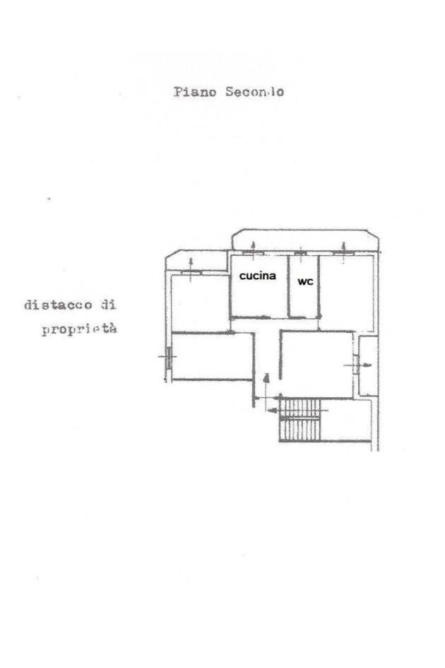 Quadrilocale salita Fregara, 12, Sant'Olcese - planimetria 1