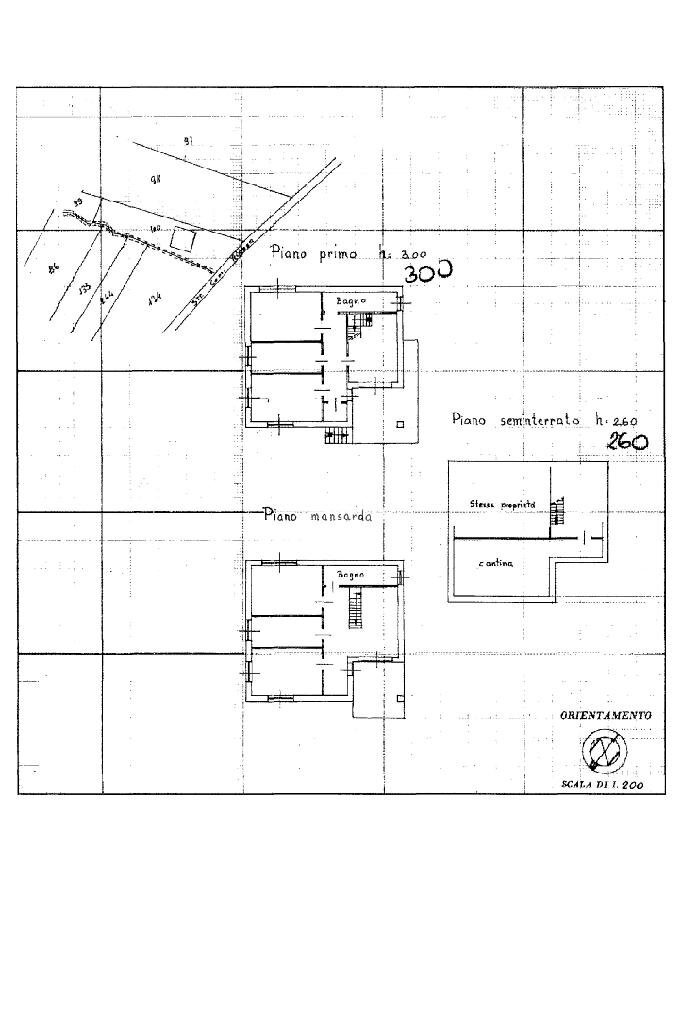 Casa indipendente Via aiassa, Villanova Canavese - planimetria 1