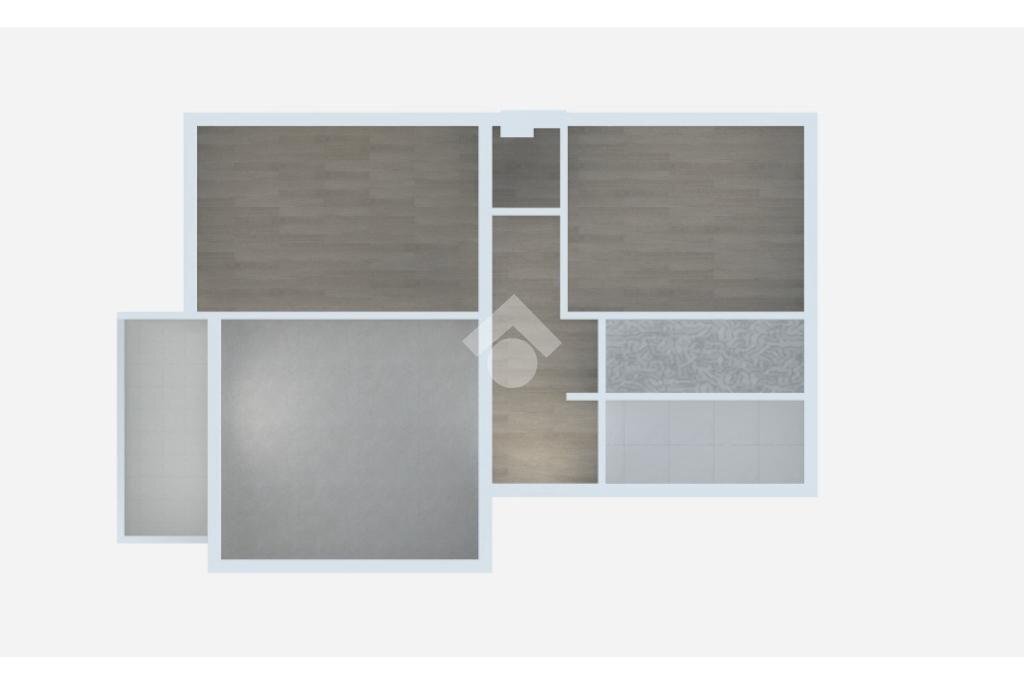 Trilocale Via Cividale del Friuli, Parma (zona San Leonardo) - planimetria 1