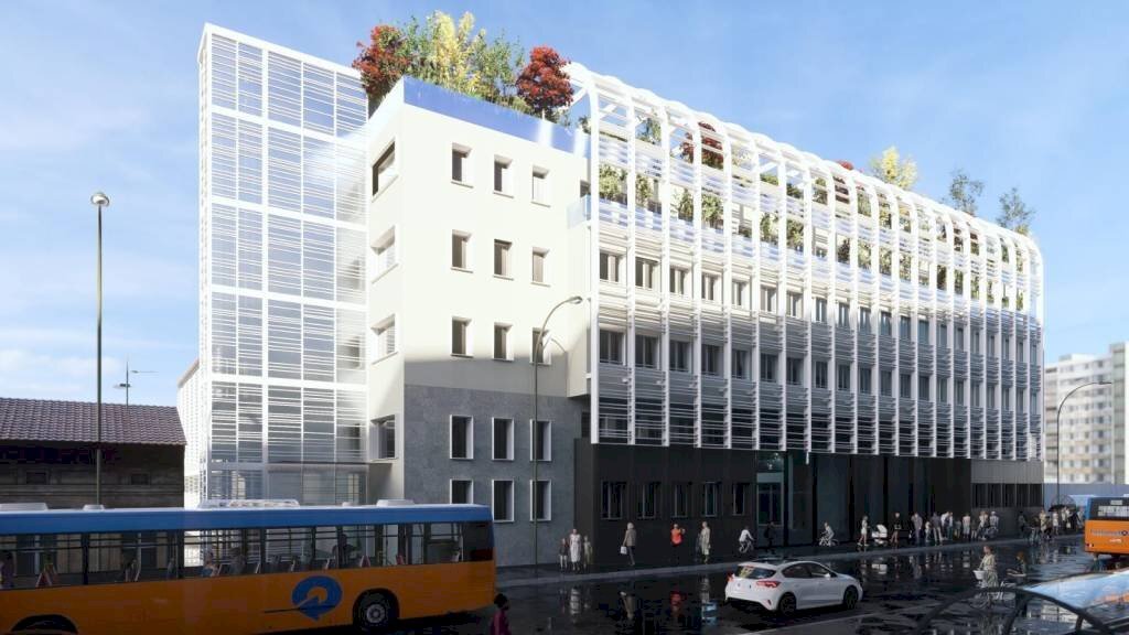 Facciata - Ufficio viale Carlo Espinasse, Milano - foto 3