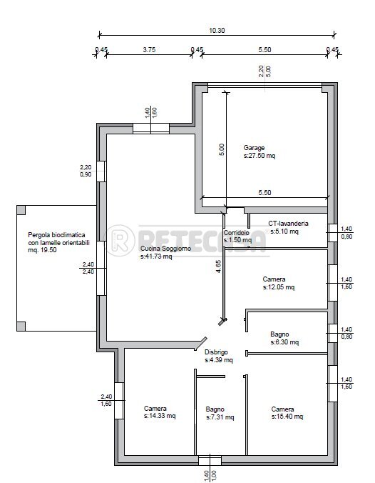 Retecasa_Cornedo - Casa indipendente Via Silvio Pellico 22, Cornedo Vicentino - planimetria 1