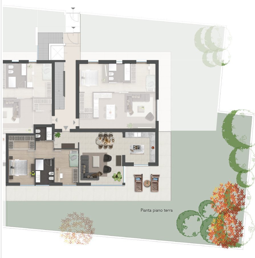 Trilocale via 20 Settembre, 38, Arona - planimetria 1