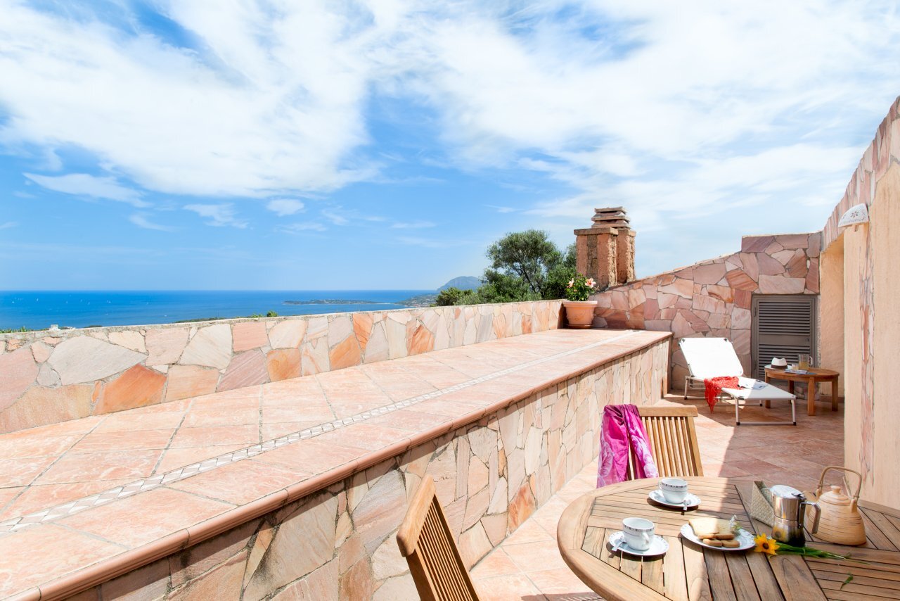 terrazzo e vista - Villa Località Milmegghio, Olbia - foto 2