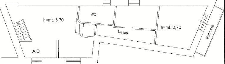 pln colletti.JPG - Quadrilocale piazza dante alighieri, San Felice Circeo - planimetria 1