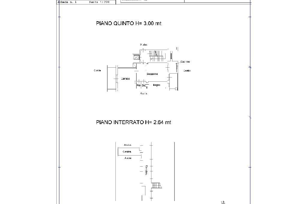 Two-room apartment Strada Piossasco, Orbassano - floor plans 1