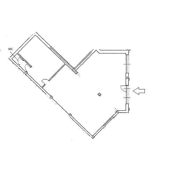 Locale Commerciale Via Luigi Cibrario, Genova (zona Sestri Ponente) - planimetria 1
