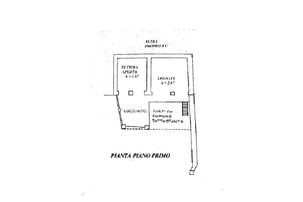 Semi-detached house Via cavour, Zimone - floor plans 1