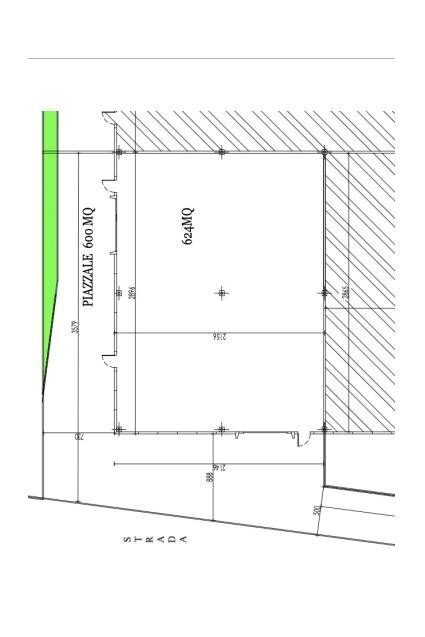 Capannone strada Provinciale Francesca, Spirano - planimetria 1