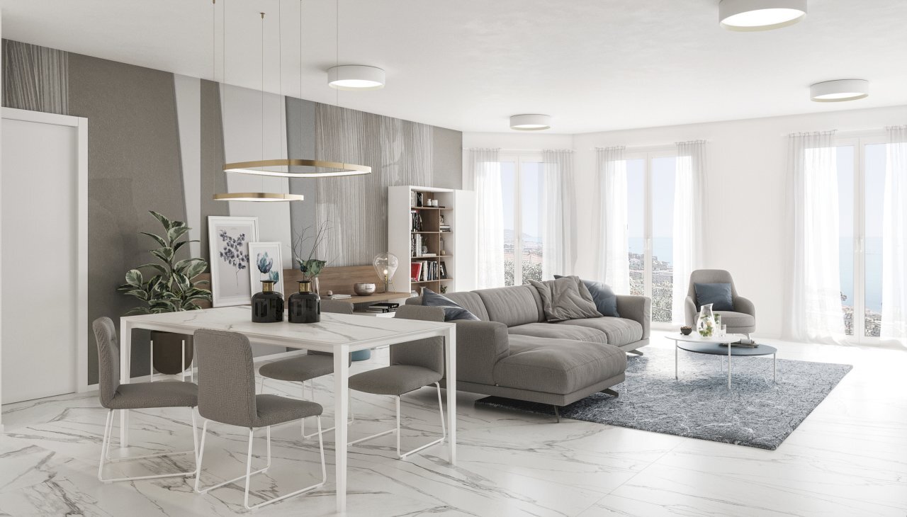 Dining_Room - Appartamento Via Carlo 433, Sanremo - foto 3