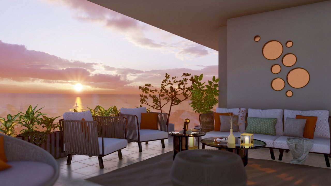 vista terrazzo - Attico Via Carlo 433, Sanremo - foto 1