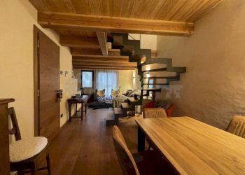 AFFITTO COURMAYEUR: zona giorno - Trilocale Via Roma 47, Courmayeur - foto 7