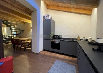 AFFITTO COURMAYEUR: zona giorno e cucina - Trilocale Via Roma 47, Courmayeur - foto 11