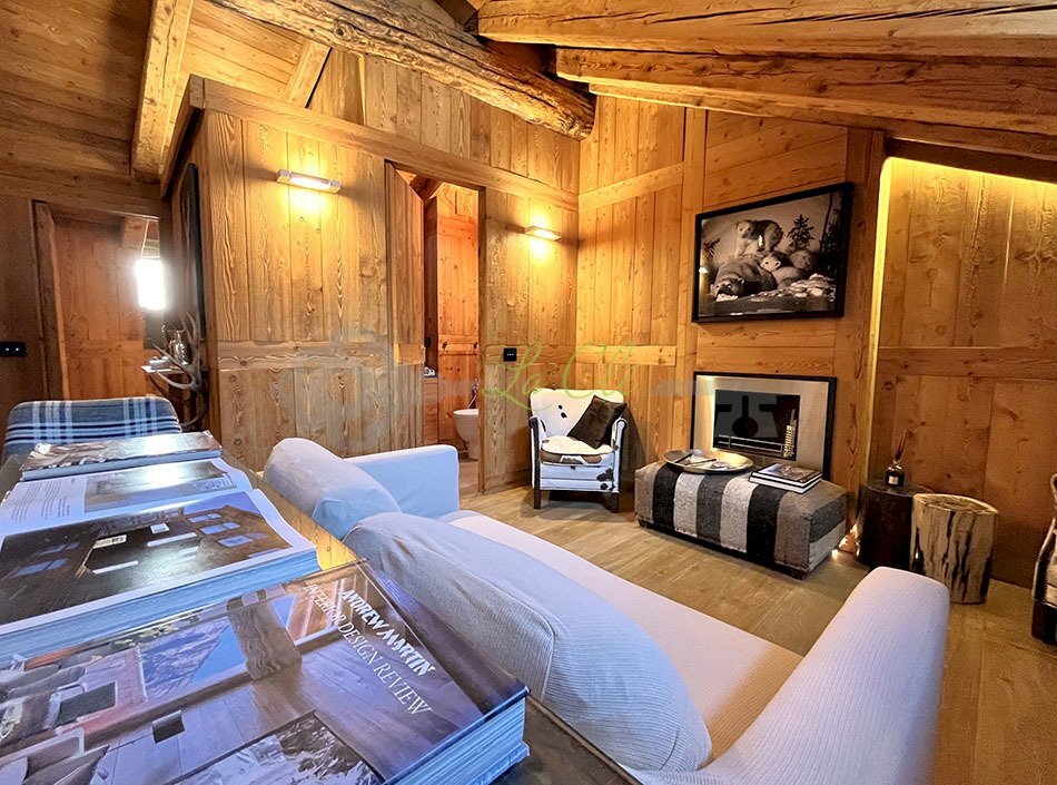VENDITA COURMAYEUR - SOGGIORNO CON ZONA PRANZO - Mansarda Via Circonvallazione 11, Courmayeur - foto 3