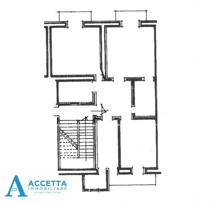 planimetria - Trilocale Via Duca degli Abruzzi  14, Taranto - planimetria 1