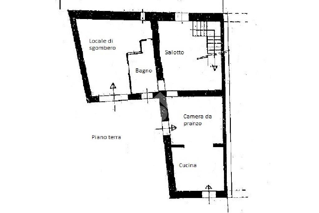 Casa indipendente Via Alfieri, Ponzano Monferrato - planimetria 1